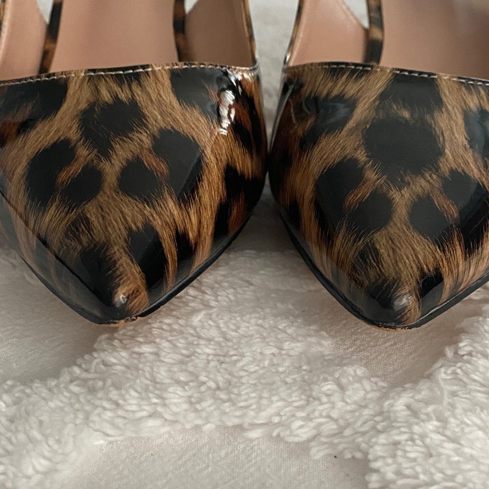 Leopard Print Women's Heels - Picture 3 of 4